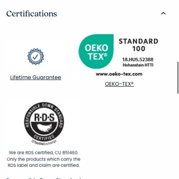 The Company Store LaCrosse Down Light Warmth Comforter, Twin in Navy Blue. New! - Picture 12 of 16